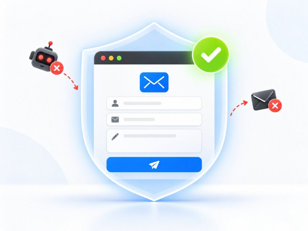 Ako zabezpečiť webstránku proti spamu z formulárov a škodlivým botom